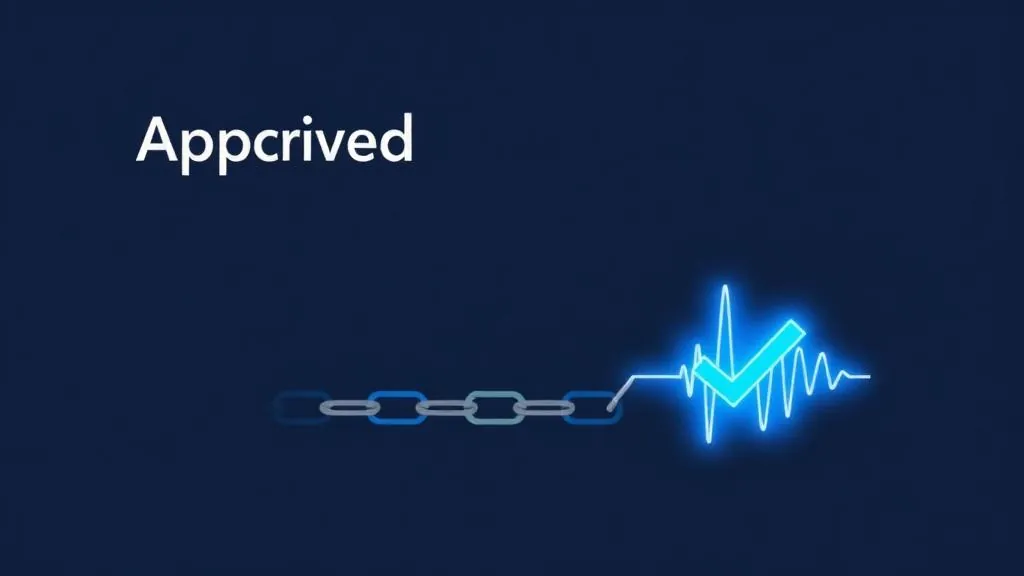 Approved governance vote broadcasting as an onchain execution pulse