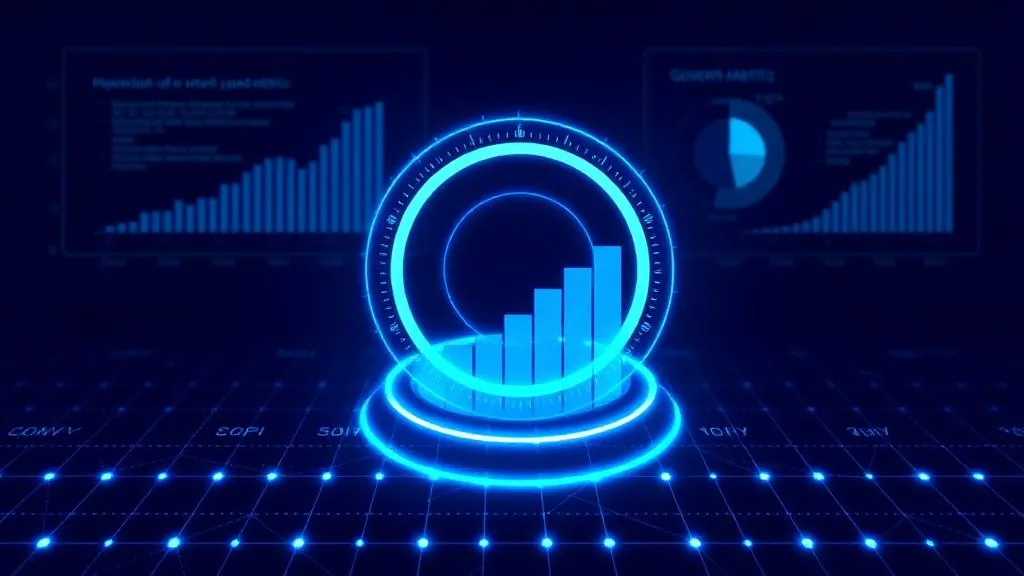 Governance analytics dashboard showing voter turnout and execution KPIs